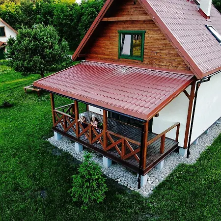 Деревянный коттедж Rentynowka *